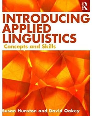 Seller image for Introducing Applied Linguistics : Concepts and Skills for sale by GreatBookPricesUK