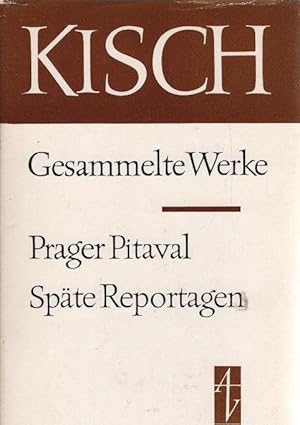 Gesammelte Werke in Einzelausgaben; Teil: 2, 2., Prager Pitaval. Späte Reportagen