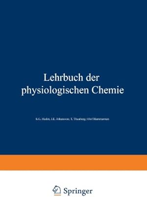 Image du vendeur pour Lehrbuch der Physiologischen Chemie (German Edition) by Hedin, S.G., Johansson, J.E., Thunberg, T. [Paperback ] mis en vente par booksXpress