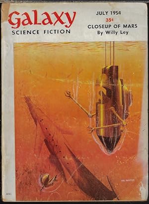 Imagen del vendedor de GALAXY Science Fiction: July 1954 ("Gladiator at Law") a la venta por Books from the Crypt
