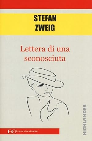 Immagine del venditore per Lettera di una sconosciuta. venduto da FIRENZELIBRI SRL