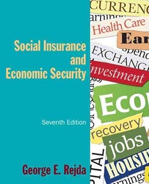 Image du vendeur pour Social Insurance and Economic Security mis en vente par GreatBookPricesUK