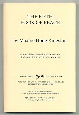 Seller image for The Fifth Book of Peace for sale by Between the Covers-Rare Books, Inc. ABAA