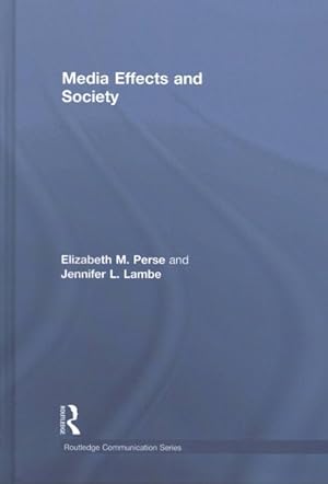 Seller image for Media Effects and Society for sale by GreatBookPricesUK