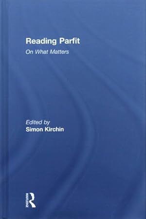 Imagen del vendedor de Reading Parfit : On What Matters a la venta por GreatBookPricesUK