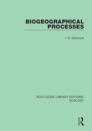 Imagen del vendedor de Biogeographical Processes a la venta por GreatBookPricesUK