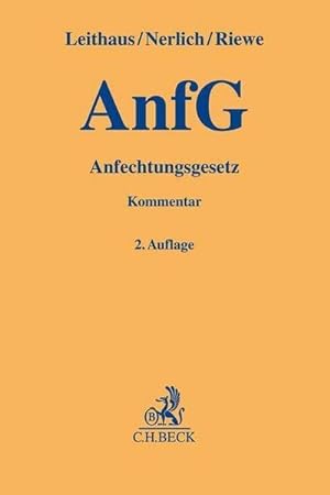 Seller image for Anfechtungsgesetz for sale by Wegmann1855