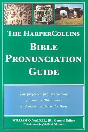 Imagen del vendedor de Harpercollins Bible Pronunciation Guide a la venta por GreatBookPricesUK