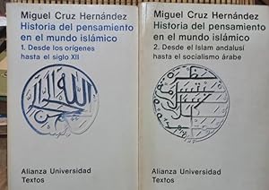 Imagen del vendedor de Historia del pensamiento en el mundo islmico / Dos tomos a la venta por Libros de Ultramar Alicante