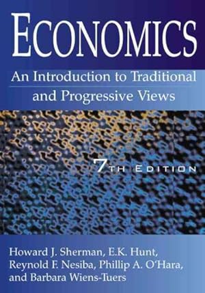 Bild des Verkufers fr Economics : An Introduction to Traditional and Progressive Views zum Verkauf von GreatBookPricesUK