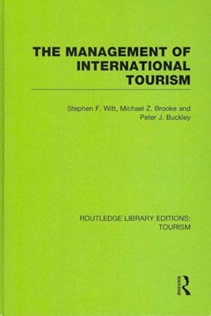 Image du vendeur pour Management of International Tourism mis en vente par GreatBookPricesUK