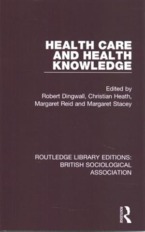 Bild des Verkufers fr Health Care and Health Knowledge zum Verkauf von GreatBookPricesUK