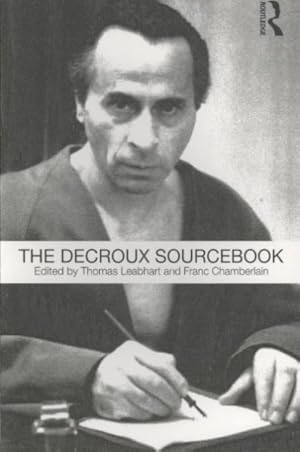 Bild des Verkufers fr Decroux Sourcebook zum Verkauf von GreatBookPricesUK
