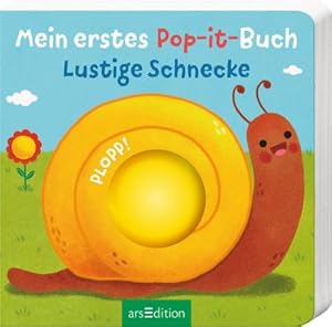 Bild des Verkufers fr Mein erstes Pop-it-Buch  " Lustige Schnecke: Plopp! | Ein erstes Spielbuch für kleine Kinder ab 12 Monaten : Plopp! zum Verkauf von AHA-BUCH