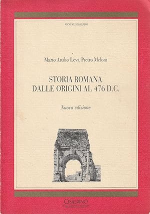 Image du vendeur pour Storia romana dalle origini al 476 d. C. mis en vente par Messinissa libri