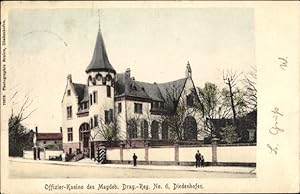 Ansichtskarte / Postkarte Thionville Diedenhofen Lothringen Moselle, Offizier Kasino des Magdeb. ...