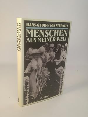 Bild des Verkufers fr Menschen aus meiner Welt Hans Georg von Studnitz zum Verkauf von ANTIQUARIAT Franke BRUDDENBOOKS