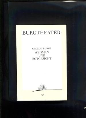 Weisman und Rotgesicht Burgtheaterprogrammheft Nr. 58