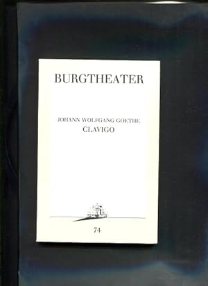 Clavigo. Burgtheaterprogrammheft Nr. 74.