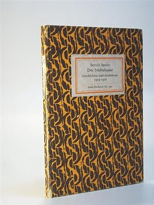 Der Städtebauer. Geschichten und Anekdoten. 1919 -1956. IB 992 [2], Einband 403b