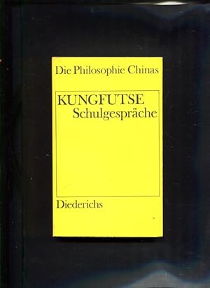 Bild des Verkufers fr Schulgesprche - Gia Y Die Philosophie Chinas Diederichs Taschenausgaben 3 Auflage zum Verkauf von Antiquariat Buchkauz