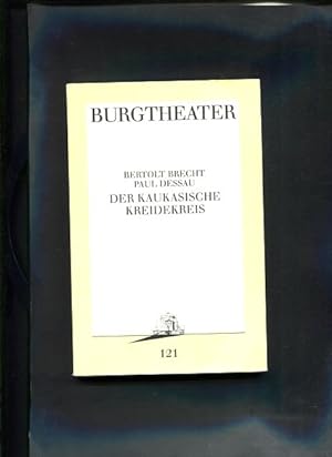 Bild des Verkufers fr Der kaukasische Kreidekreis Burgtheaterprogrammheft Nr. 121 zum Verkauf von Antiquariat Buchkauz