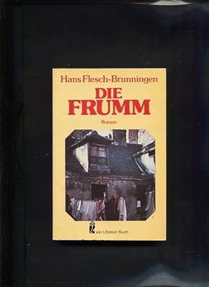 Seller image for Die Frumm Roman for sale by Antiquariat Buchkauz
