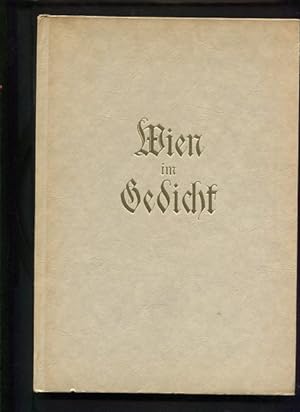 Imagen del vendedor de Wien im Gedicht Eine Anthologie a la venta por Antiquariat Buchkauz