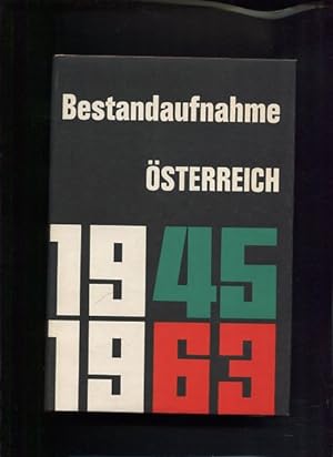 Seller image for Bestandaufnahme sterreich 1945 - 1963 for sale by Antiquariat Buchkauz