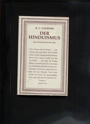 Bild des Verkufers fr Der Hinduismus. Seine Geschichte und seine Lehre. zum Verkauf von Antiquariat Buchkauz