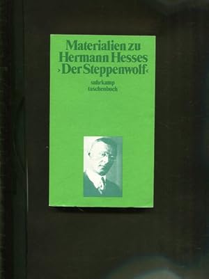 Imagen del vendedor de Materialien zu Hermann Hesses "Der Steppenwolf". suhrkamp-taschenbcher st 53. a la venta por Antiquariat Buchkauz