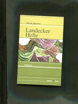 Bild des Verkufers fr Landecker Hefte. Gedichte. Raetia Club. zum Verkauf von Antiquariat Buchkauz