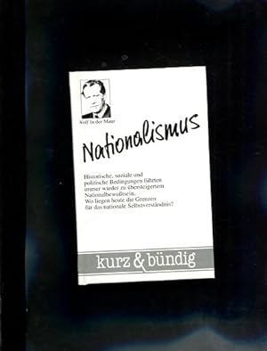 Imagen del vendedor de Nationalismus Kurz a la venta por Antiquariat Buchkauz