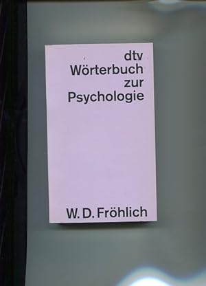 Image du vendeur pour dtv - Wrterbuch Psychologie. mis en vente par Antiquariat Buchkauz