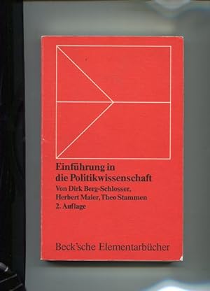 Immagine del venditore per Einfhrung in die Politikwissenschaft. Beck'sche Elementarbcher. venduto da Antiquariat Buchkauz