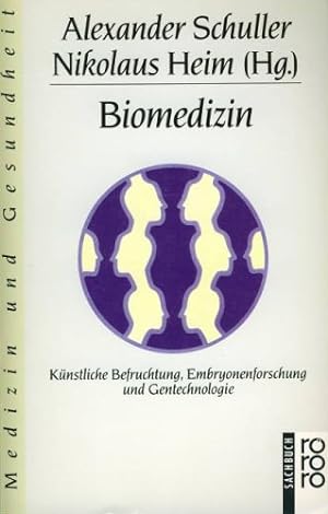 Seller image for Biomedizin - Knstliche Befruchtung, Embryonenforschung und Gentechnologie. Rororo 8809, rororo-Sachbuch, Medizin und Gesundheit. for sale by Antiquariat Buchkauz