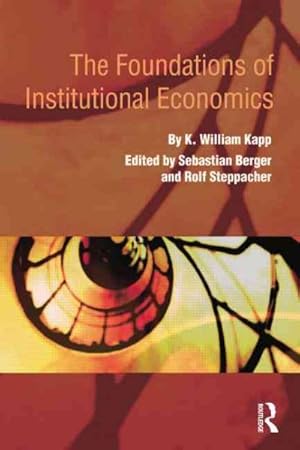 Seller image for Foundations of Institutional Economics for sale by GreatBookPricesUK