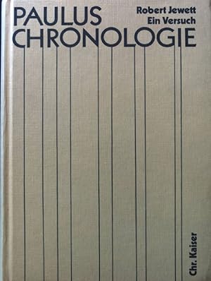 Imagen del vendedor de Paulus-Chronologie : e. Versuch. a la venta por books4less (Versandantiquariat Petra Gros GmbH & Co. KG)