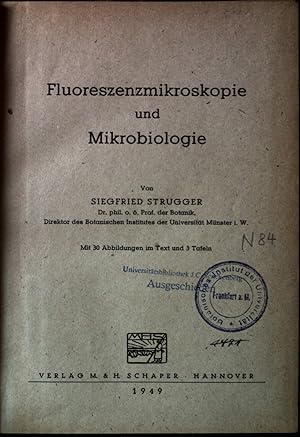 Seller image for Fluoreszenzmikroskopie und Mikrobiologie. for sale by books4less (Versandantiquariat Petra Gros GmbH & Co. KG)