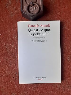 Qu'est-ce que la politique ?