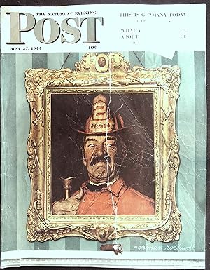 The Saturday Evening Post May 27, 1944 Norman Rockwell Cover, S.J. Perelman
