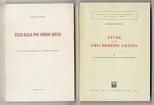 Studi sulla pro herede gestio. I: La struttura originaria del "gerere pro herede". - II: La valut...