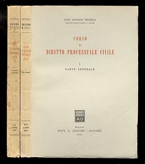 Corso di diritto processuale civile. I: Parte generale. [- II: Il processo di cognizione].