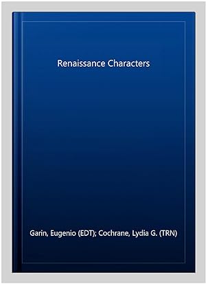 Seller image for Renaissance Characters for sale by GreatBookPricesUK