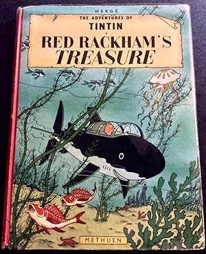 Seller image for THE ADVENTURES OF TINTIN RED RACKHAM'S TREASURE for sale by Elder Books