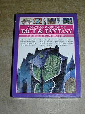 Seller image for Amazing Worlds of Fact & Fantasy: A Collection of 8 Fabulous Books: Be Enthralled by the Truth Behind the Myths and the Historical Facts Behind the . and Inside-View Artworks Throughout for sale by Neo Books