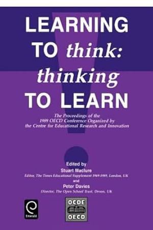 Imagen del vendedor de Learning to Think: Thinking to Learn (Economics) by Davies, Peter, Maclure, Stuart [Paperback ] a la venta por booksXpress