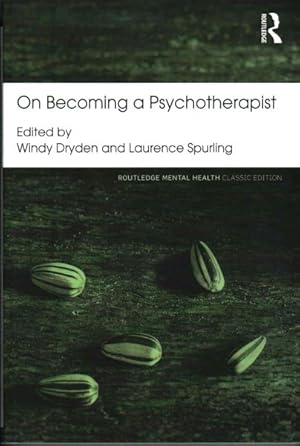 Seller image for On Becoming a Psychotherapist for sale by GreatBookPricesUK