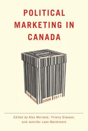Imagen del vendedor de Political Marketing in Canada a la venta por GreatBookPricesUK