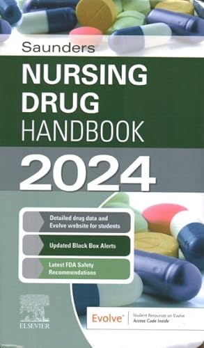 Seller image for Saunders Nursing Drug Handbook 2024 for sale by GreatBookPrices